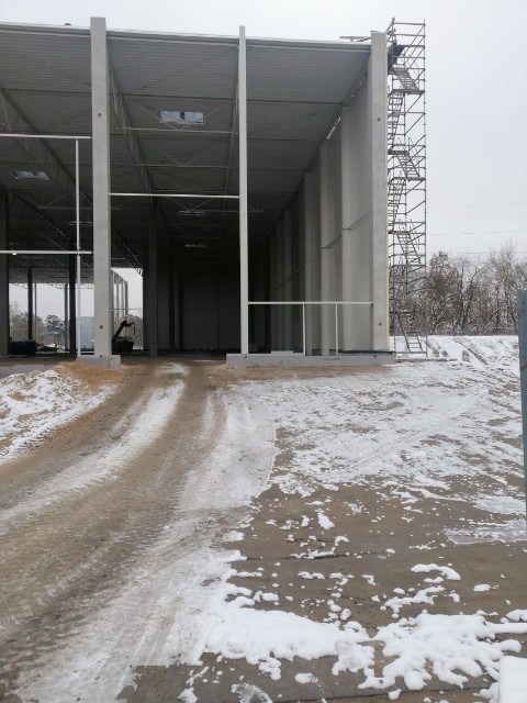Budowa hali magazynowej